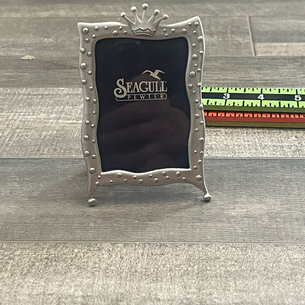 Silver Photo Frame Made from Pewter